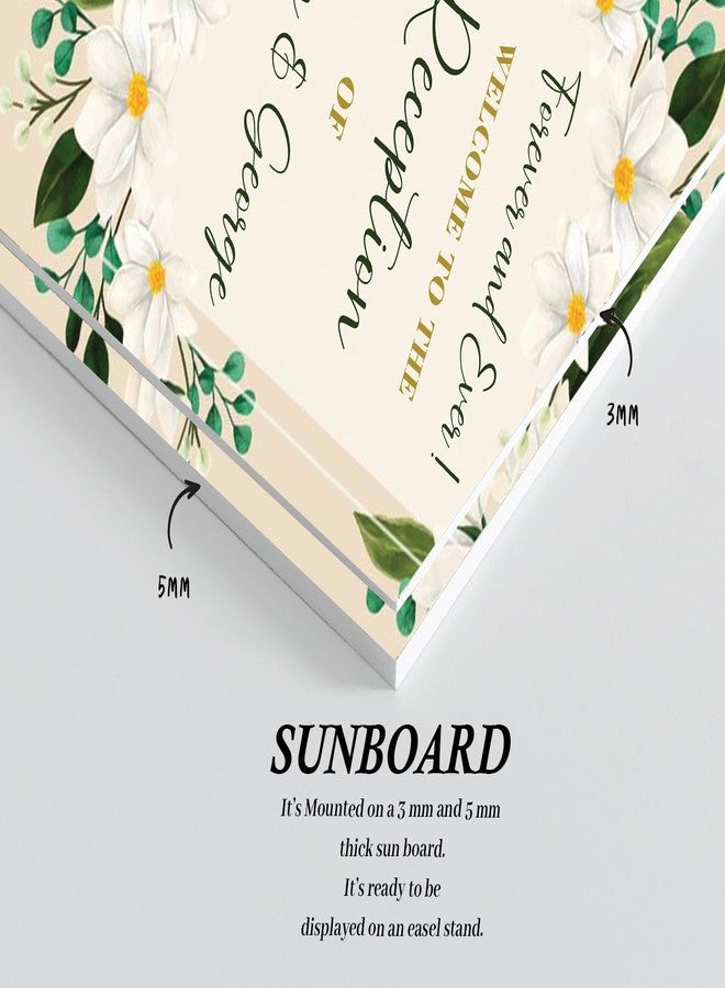 ثيم ماي بارتي لوحة ترحيب شخصية لحفلتي | لوحة ترحيب شخصية لحفل زفاف | لوحة ترحيب لحفل استقبال على الطريقة الهندية - Image 5